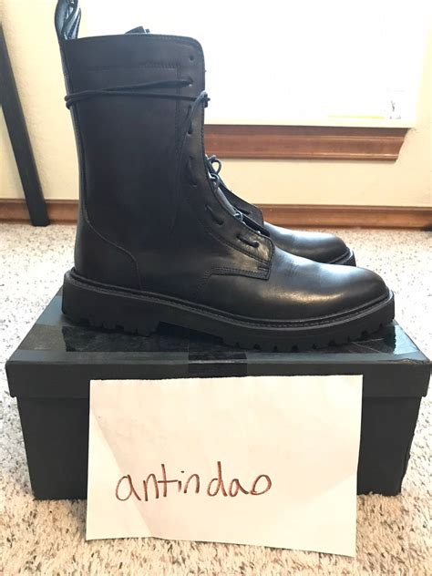 dior combat boots alternative